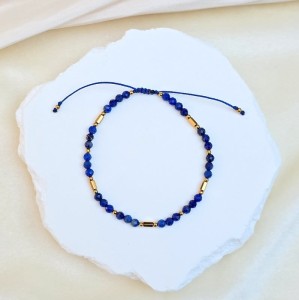bransoletka z lapisem lazuli